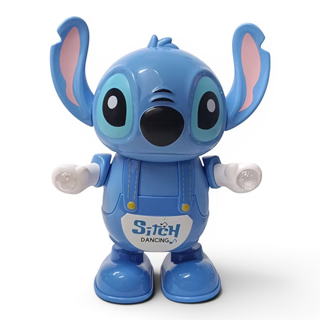 عروسک رقصنده استیچ موزیکال چراغ‌دار | عروسک متحرک Stitch با نور و موسیقی