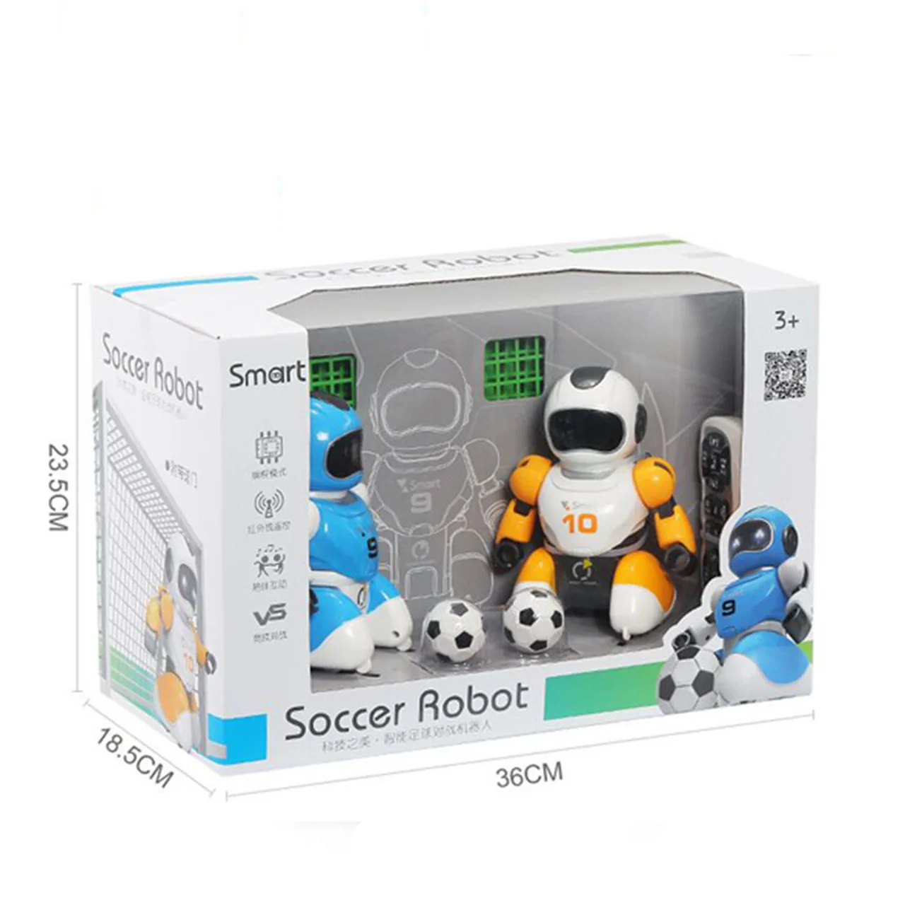 ربات کنترلی مدل soccer robot کد 2020 مجموعه 2 عددی 101886457