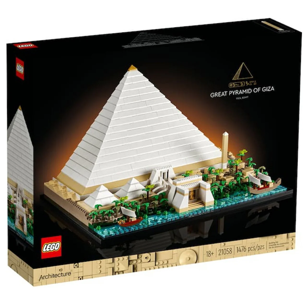 لگو اهرام مصر سری آرکیتکچور مدل The Great Pyramid of Giza